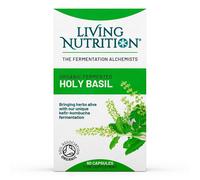 Living Nutrition Organic Fermented Holy Basil - 60 Capsules