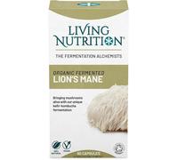 Living Nutrition Organic Fermented Lion's Mane 60 Capsules