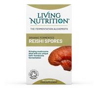 Living Nutrition Organic Fermented Reishi Spores - 60 Capsules