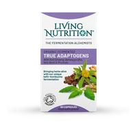 Living Nutrition Organic Fermented True Adaptogens 60 Capsules