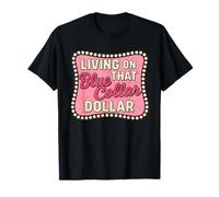living on that blue collar dollar Patriotic Western Country T-Shirt