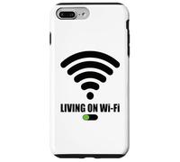 Living On Wi-Fi Wlan Wlan Saying Internet Signal Wifi Saying Case for iPhone 7 Plus/8 Plus