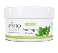 Living Organic Moringa Leaves Powder - 100 GM | 100% Pure & Nutrient-Rich Superfood fro Weight Loss | Drumstick Leaf Powder, Gives Natural Energy & Nutrients | No Preservatives
