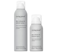 Living Proof Full Dry Volume & Texture Spray - Standard & Travel Size Duo Bundle - Thick Hair - Weightless Volume - Sulfate, Paraben and Silicone Free Haircare