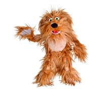 Living Puppets Hein-Hecktor Hand Puppet Dog, 60 cm, Can be Played with Mouth and Head