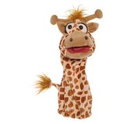 Living Puppets W573 Fabric Quasselwurm Giraffe Size 39 cm Yellow