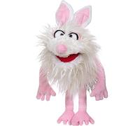 Living Puppets W803 Tiere Hand Puppets, White/Pink, 34cm