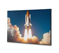 Living Room Decor Wall Space Shuttle Launching Into The Sky. Canvas Decorative Picture Picture Hanging Kit Picture Hanging Kit(20x30cm)