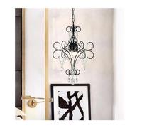 Living Room/Dining Hanging Luxury Scandinavian Style Modern Crystal Chandelier LED Lights, Luxury(OneColor,D42 H62cm)