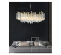 Living Room French Crystal Chandelier Luxury Scandinavian Villa Ambience Dining Room Split Bedroom High-end Bedroom Master Lights, Pendant Lights