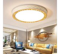 Living Room LED Chandelier Exquisite Bedroom Ceiling Lamp Romantic Geometric Ceiling Lamp Minimalist Pendant Light Dimmable 3 Color Light Aisle Corridor Chandelier Large Size