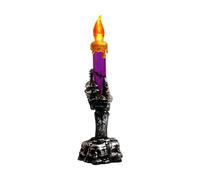 Living Room Ornaments Modern Halloween Scary Ghostly Light Props for Mystery Games False Scary Hand Fireplace Ornaments for Living Room (C, 15X4. 5X4. 5cm)