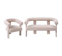 Living Room Set ILBRO Boucle Light Beige