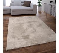 Living Room Shaggy Large Bedroom Rug Deep Pile Machine Washable Soft Fluffy Beig