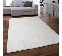 Living Room Shaggy Large Bedroom Rug Deep Pile Machine Washable Soft Fluffy Whit