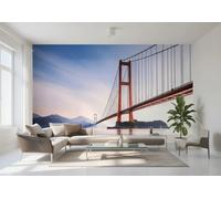 Living Room Wallpaper Mural XXL Xihou red Bridge Architecture Photo Wall Decor