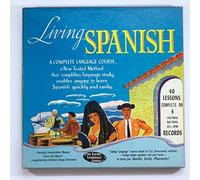 Living SPANISH - A Complete Language Course - 40 Lessons Complete on 4 LP Albums - 2 Books