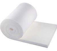 Living Standard Upholstery White Foam Sheet Medium to High Density for Cushioning Arts Craft and DIY Projects Seat Pads Indoor Floor mat for Pet Bed Wheelchair Bench (60"x20"x1")