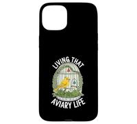 Living That Aviary Life Funny Canary Lover Case for iPhone 15 Plus