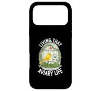 Living That Aviary Life Funny Canary Lover Case for iPhone 17 Pro Max