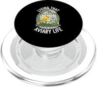 Living That Aviary Life Funny Canary Lover PopSockets PopGrip for MagSafe