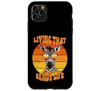 Living That Bendy Life EDS Awareness Zebra with Sunset Vibes Case for iPhone 11 Pro Max