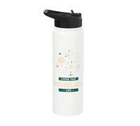 Living That Epidemiologist Life Epidemiology Apparel Stainless Steel Insulated Water Bottle