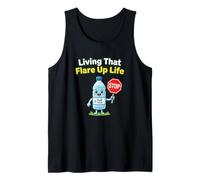 Living that Flare Up Life Autoimmune Condition Tank Top