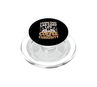 Living That Lab Coat Life Coffee and Curiosity PopSockets PopGrip for MagSafe