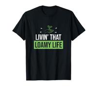 Living That Loamy Life Funny Agronomy Agriculture Agronomist T-Shirt
