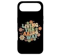 Living the Aries Way Retro Zodiac Horoscope Celestial Case for iPhone Air