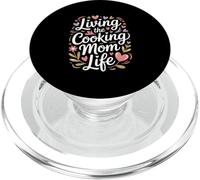 Living The Cooking Mom Life Kitchen Lover PopSockets PopGrip for MagSafe