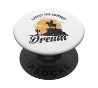 Living the Cowboy Dream Rodeo PopSockets Adhesive PopGrip