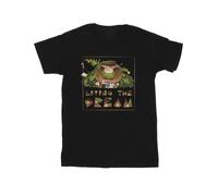 Living The Dream Cotton T-Shirt Elemental Black M