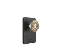 Living The Dream Cute Ghost Pumpkin Butterfly Floral Fall PopSockets PopWallet for MagSafe