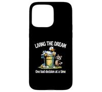 Living The Dream One Bad Decision At A Time Duck and Raccoon Case for iPhone 15 Pro Max