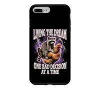 Living The Dream One Bad Decision At A Time Raccoon Case for iPhone 7 Plus/8 Plus