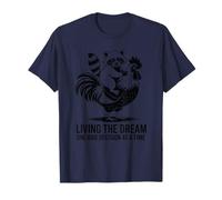 Living The Dream One Bad Decision at A Time Raccoon T-Shirt