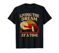 Living the Dream One Bad Decision Polar Bear And Penguin T-Shirt