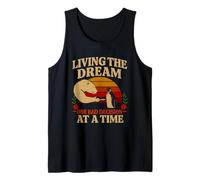 Living the Dream One Bad Decision Polar Bear And Penguin Tank Top