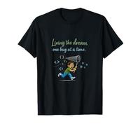 Living The Dream One Bug at a Time Programmer Humor T-Shirt
