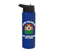 Living The Dream One Nightmare at A Time Stainless Steel Insulated Water Bottle