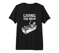 Living the Dream, Skeleton Premium T-Shirt