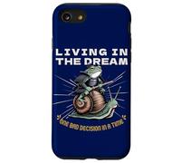 Living the Dream to Make a Bad Decision in a Time Funny Frog Case for iPhone SE (2020) / 7 / 8
