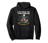 Living the Dream to Make a Bad Decision in a Time Funny Frog Pullover Hoodie