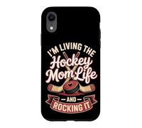 Living the Hockey Mom Life and Rocking It Case for iPhone XR