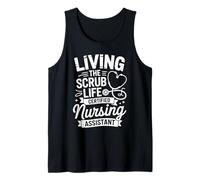 Living The Scrub Life Certified Nursing Assistant Tank Top