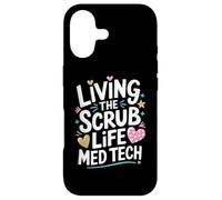 Living The Scrub Life Med Tech, Lab Technician Lab Tech Case for iPhone 17