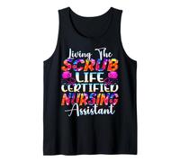 Living The Scrubs Life Certified Nursing Assistant | CNA Tank Top