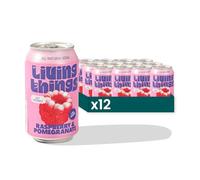 Living Things Prebiotic Soda Cans | Gut Health & Low Calorie Drink | 12 x 330ml Cans - High in Fibre |